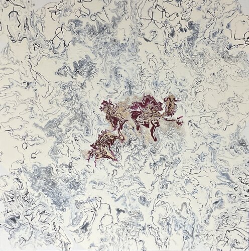 Echoverlust by Simone Hähner, Painting for Sale on Singulart