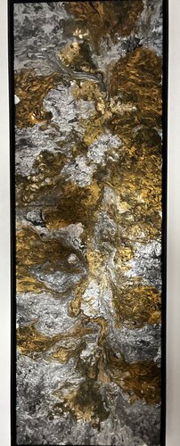 GOLDEN RIFT von Simone Hähner, Malerei kaufen auf Singulart