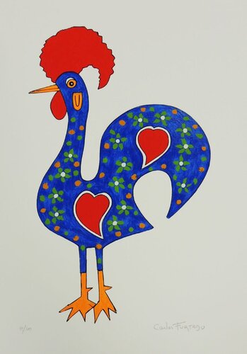 Galo Portugues by Carlos Furtado, Print for Sale on Singulart