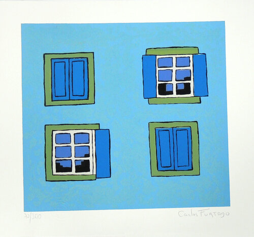 Fachada Azul Carlos Furtado