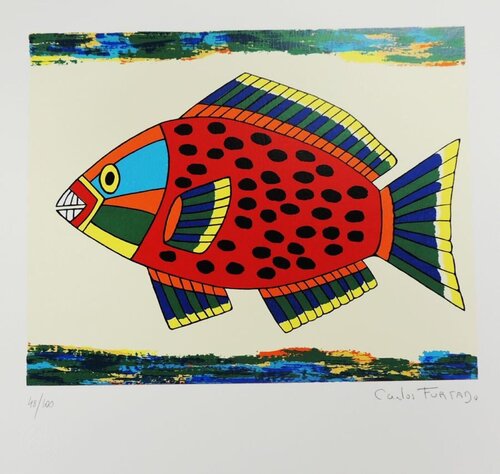 Peixe VII van Carlos Furtado, Afdruk te koop op Singulart
