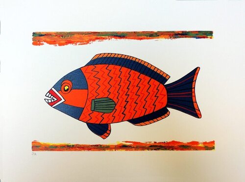 Peixe lV by Carlos Furtado, Print for Sale on Singulart