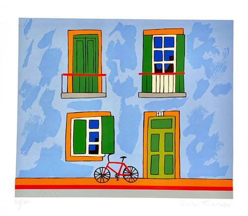 Fachada Azul -  Green Carlos Furtado