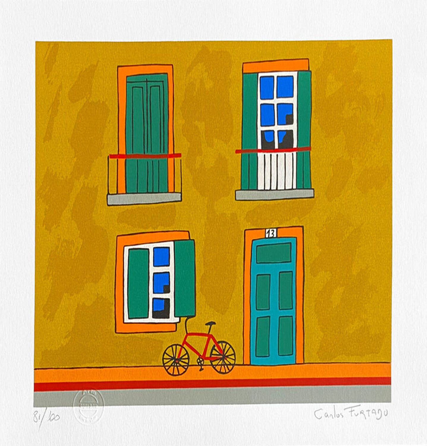 Fachada  Ocre Carlos Furtado
