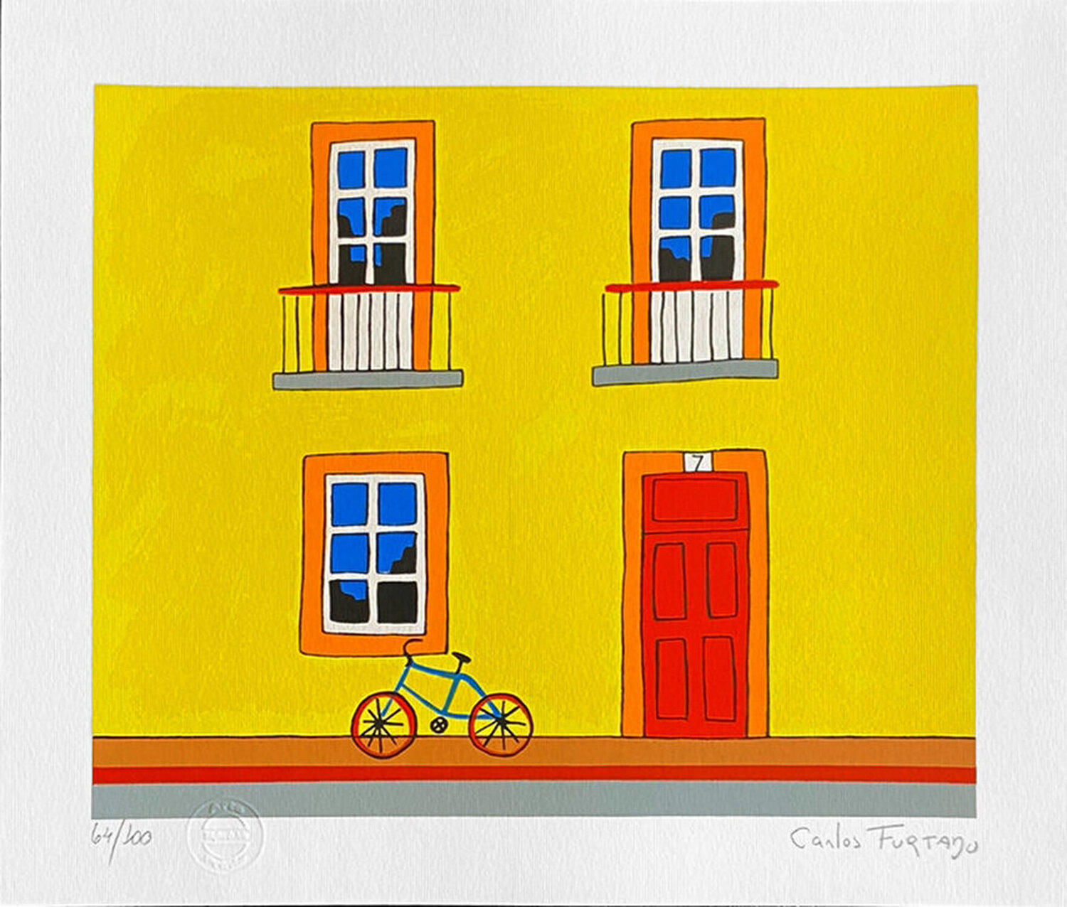 Fachada  Amarela Carlos Furtado