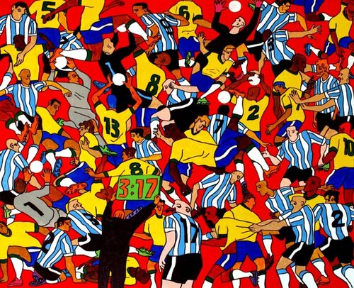 Brasil X Argentina von Jorge Victtor, Druck kaufen auf Singulart
