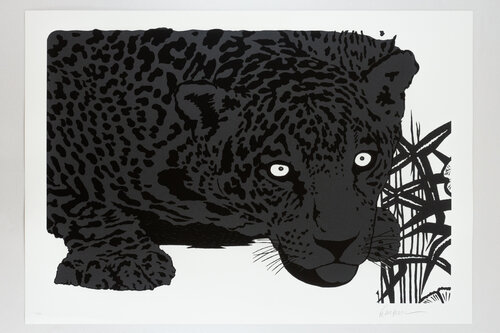 Jaguar Gray von Kléber Ventura, Druck kaufen auf Singulart