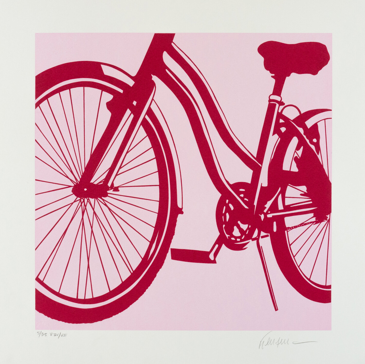 Pink Bike Kléber Ventura Druck zu verkaufen