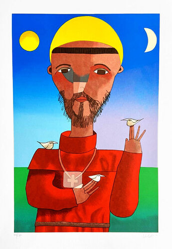 São Francisco Sol & Lua van Inos Corradin, Afdruk te koop op Singulart