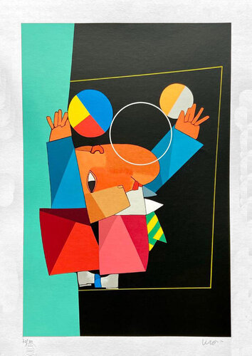 Equilibrista com Arco by Inos Corradin, Print for Sale on Singulart