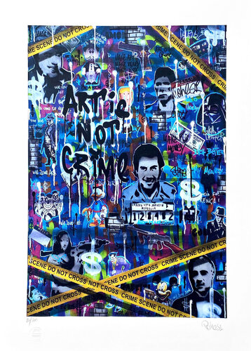 Art is not Crime by Fabio Polesi, 인쇄 for Sale on Singulart