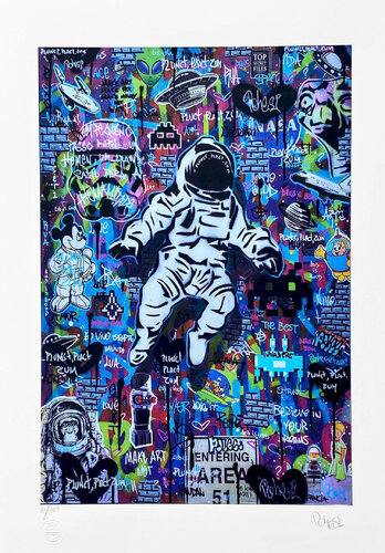 Astronauta par Fabio Polesi, Édition en vente sur Singulart