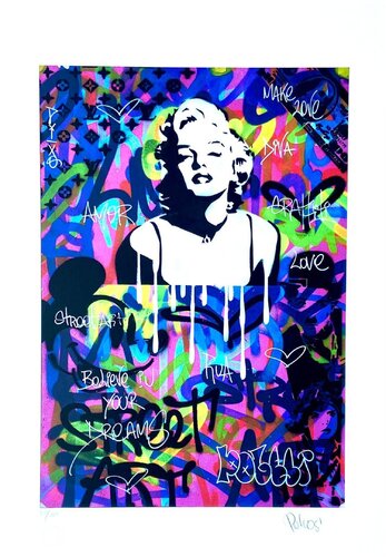 Marylin von Fabio Polesi, Druck kaufen auf Singulart