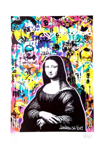 Monalisa van Fabio Polesi, Afdruk te koop op Singulart