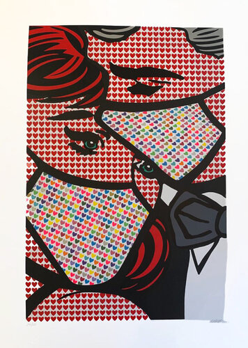 Baile de Máscaras von Neno Ramos, Druck kaufen auf Singulart