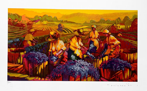 Vindimas von Érico Santos, Druck kaufen auf Singulart