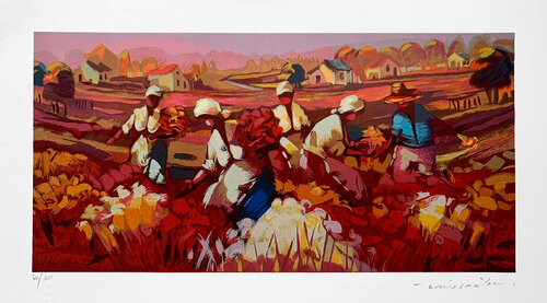 Mulheres e Flores ll by Érico Santos, Print for Sale on Singulart