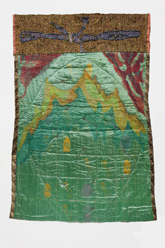 Undocumented Nopal. 2525 AD van Consuelo Jimenez Underwood, Textiel te koop op Singulart