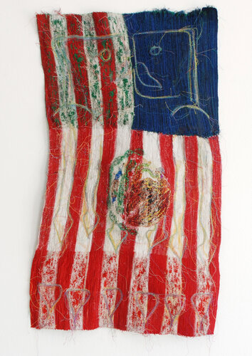 Quatlique-landia van Consuelo Jimenez Underwood, Textiel te koop op Singulart