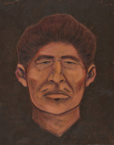 Simon Novoa Study van César A. Martínez, Schilderij te koop op Singulart