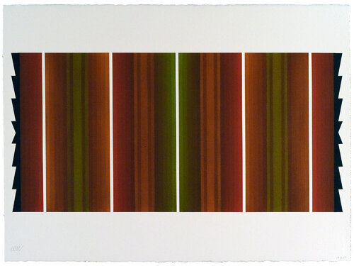 Serape: Pirulí 28 IX 23 (2) von César A. Martínez, Malerei kaufen auf Singulart