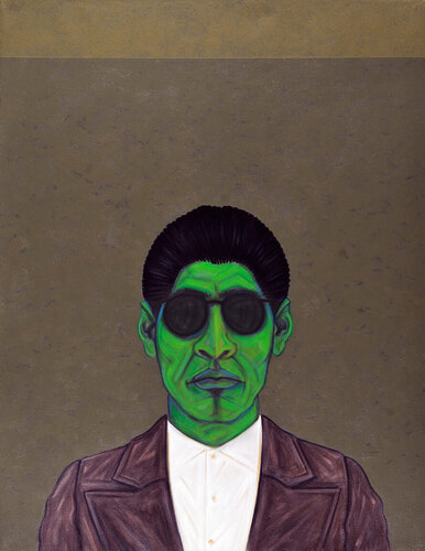 Bato con sunglasses  van César A. Martínez, Schilderij te koop op Singulart