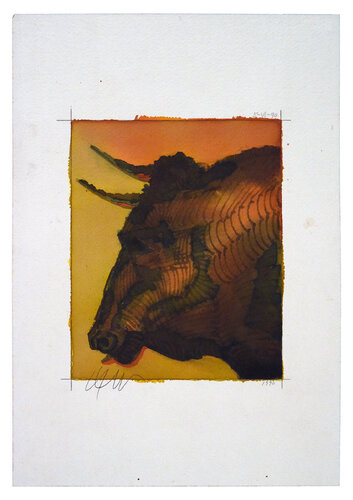 Toro van César A. Martínez, Werk op papier te koop op Singulart