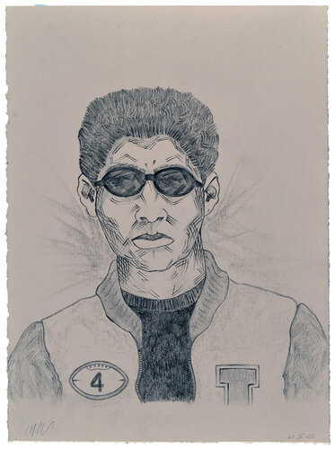 Bato Con High School Jacket by César A. Martínez, Work on Paper for Sale on Singulart