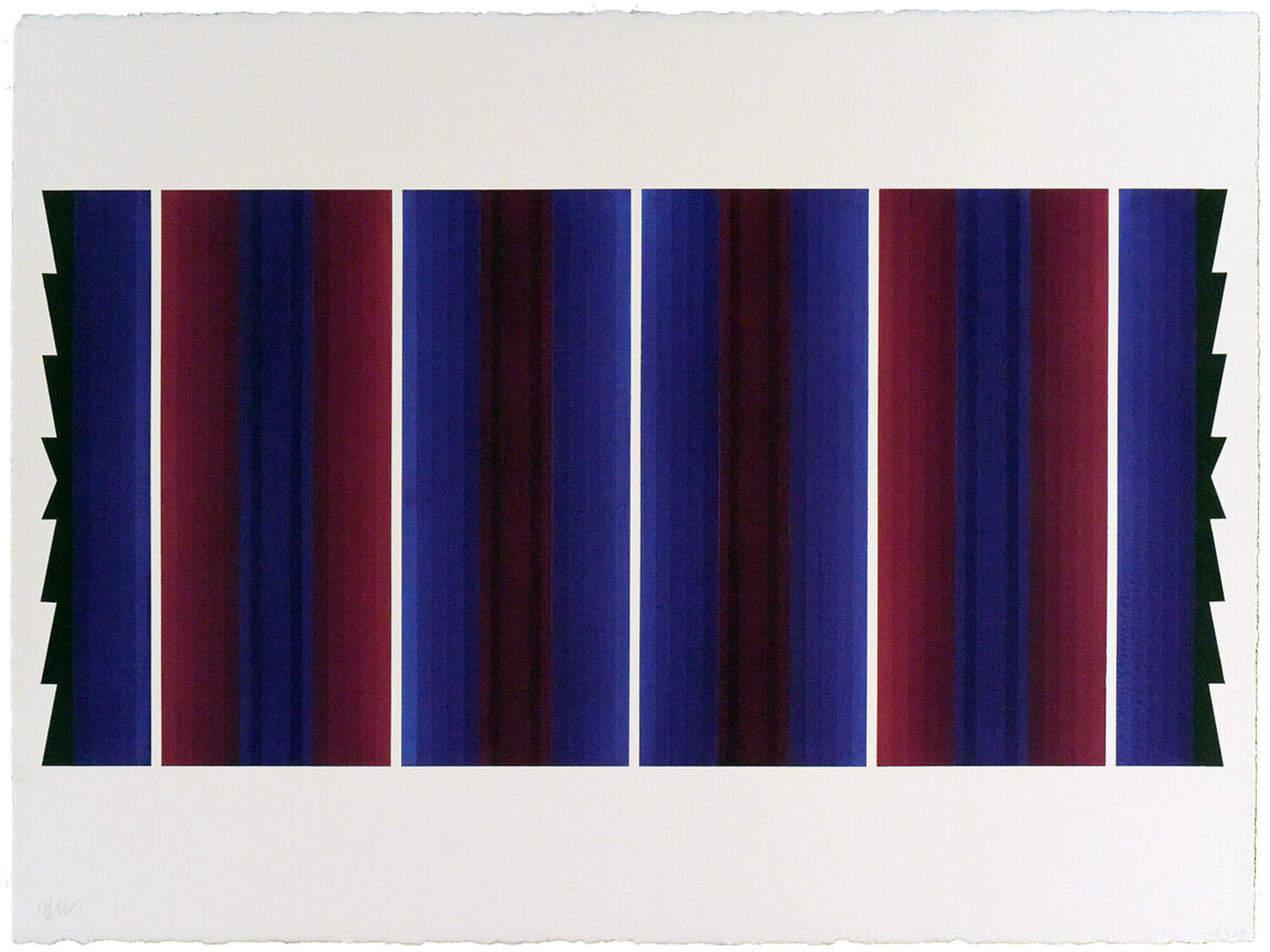 Serape: 28 IX 23 César A. Martínez Originalgemälde zu verkaufen