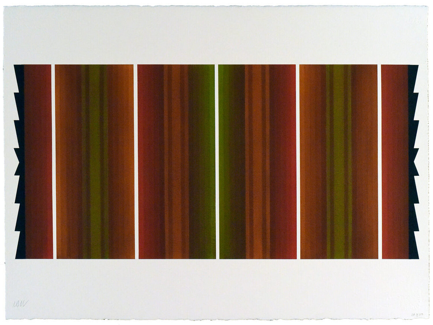 Serape: Pirulí 28 IX 23 (2) César A. Martínez Originalgemälde zu verkaufen