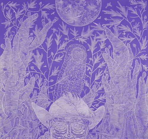 Nocturne Healer II (Purple) de Richard Armendariz, Impresión a la venta en Singulart