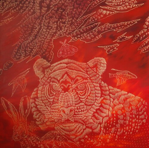 Set the Woods on Fire (Remix) van Richard Armendariz, Schilderij te koop op Singulart