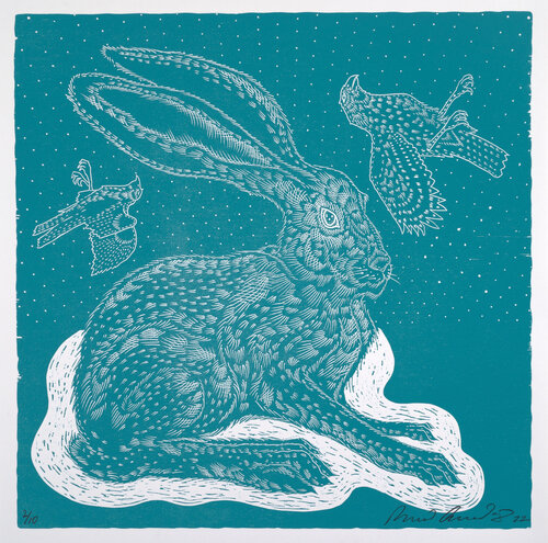 If You Can Keep Your Head (Aquarius) de Richard Armendariz, Impresión a la venta en Singulart