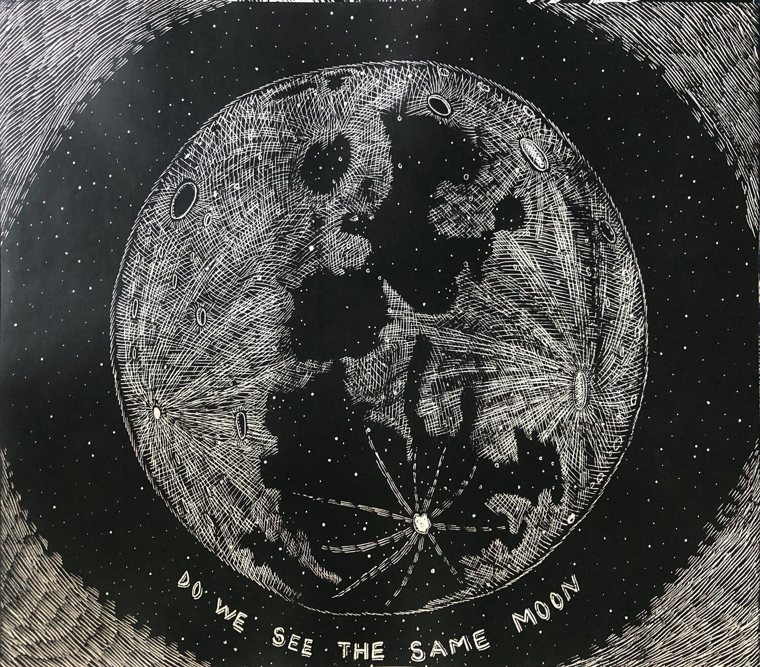 Do We See the Same Moon (black) Richard Armendariz