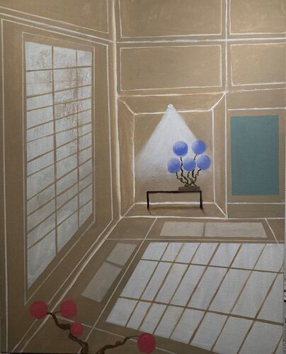 Mrs. Livingston’s Livingroom von Alejandro Diaz, Malerei kaufen auf Singulart