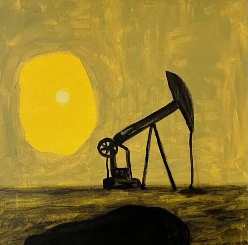 Untitled (Texas) van Alejandro Diaz, Schilderij te koop op Singulart