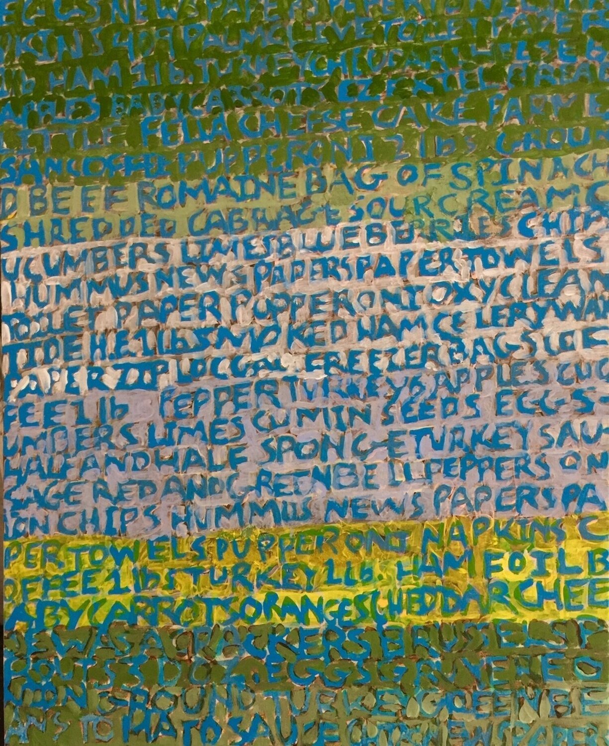 Grocery List Alejandro Diaz