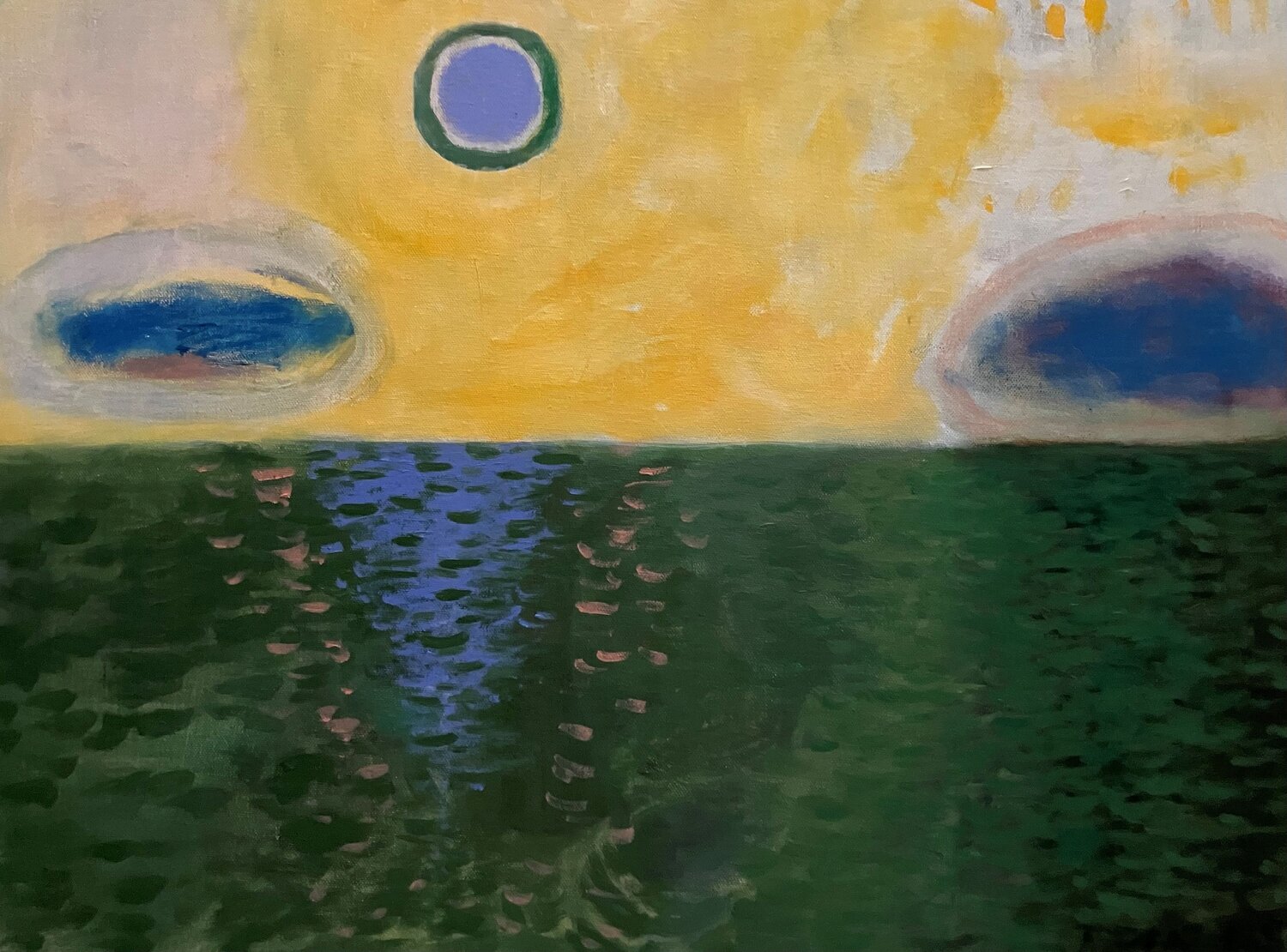 A Calm but Divided Sea Alejandro Diaz