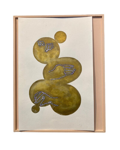 Manos Ocupados by Jesse Amado, 종이 for Sale on Singulart