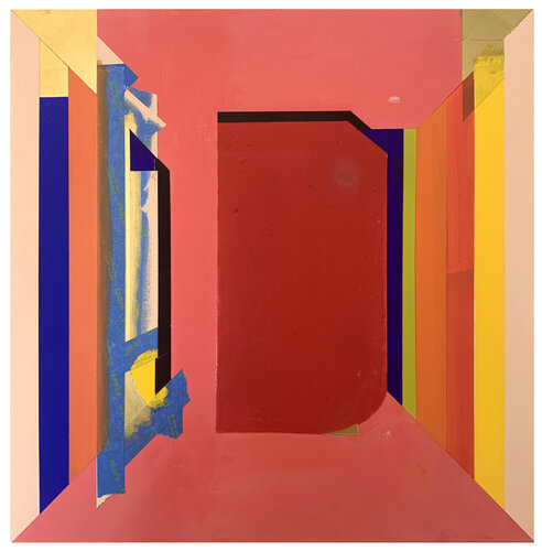 Untitled (O) van Jesse Amado, Schilderij te koop op Singulart