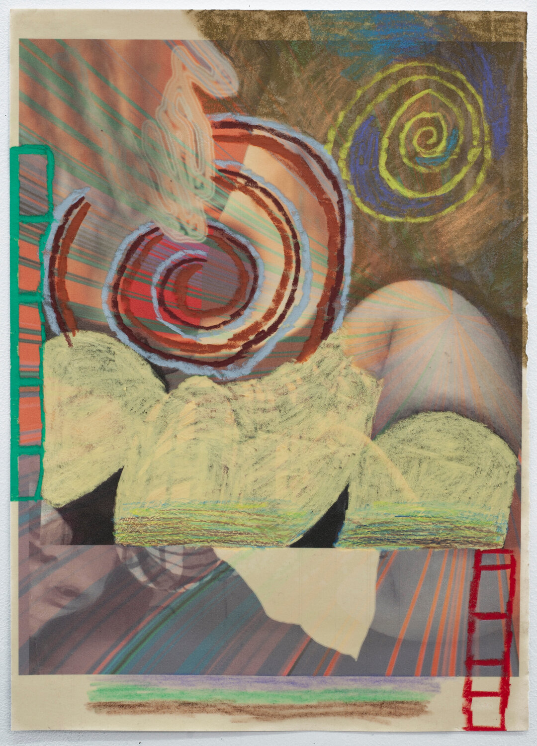 Jiggle Gaby Collins-Fernandez Work on Paper for sale