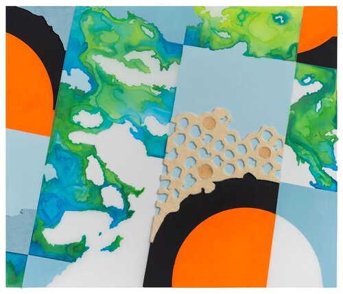 Drift Threshold #5 (Tapioca Tundra) by Constance Lowe, 기타 매체 for Sale on Singulart