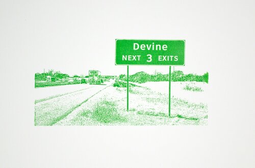 Devine van Ethel Shipton, Afdruk te koop op Singulart