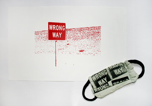 Wrong Way and Mask di Ethel Shipton, Stampa in vendita su Singulart