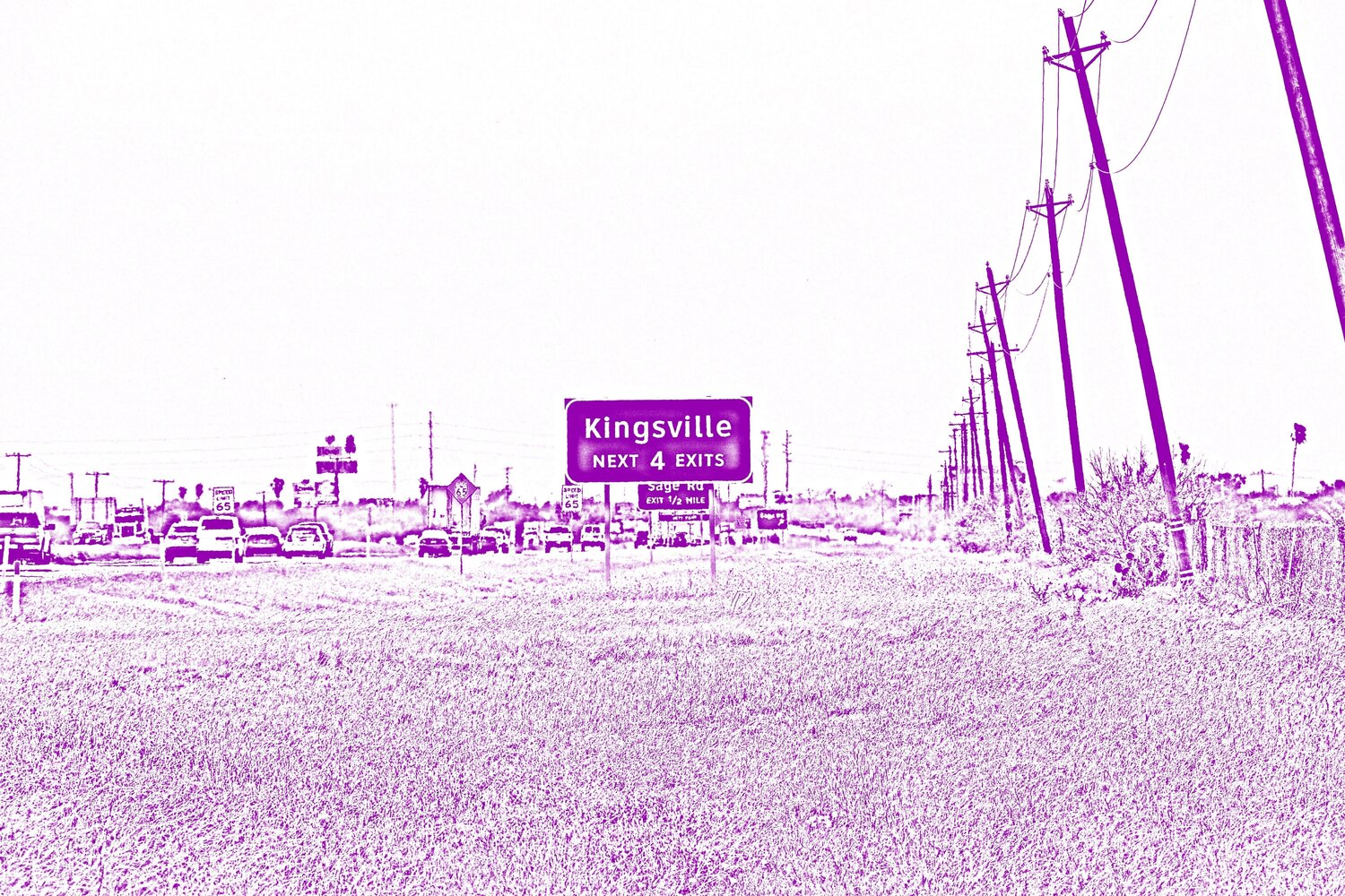 The Valley - RGV: Kingsville Ethel Shipton Druck zu verkaufen