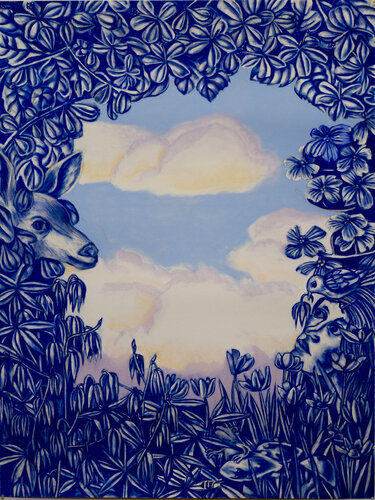 Waiting for You de Katie Pell, Obra en papel a la venta en Singulart