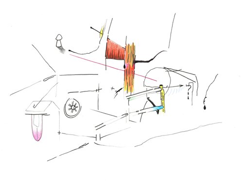 Bummerville, CA 1 di Hills Snyder, Opera su carta in vendita su Singulart