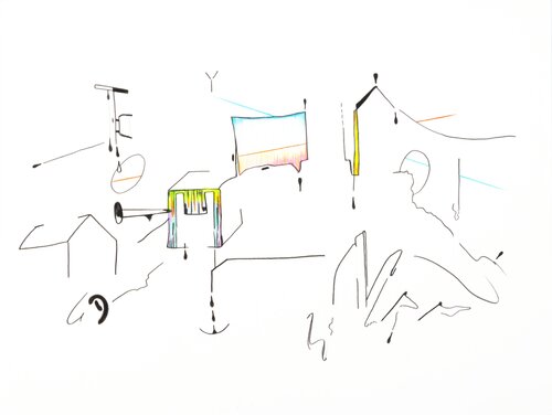 Truth or Consequences, NM 9 van Hills Snyder, Werk op papier te koop op Singulart