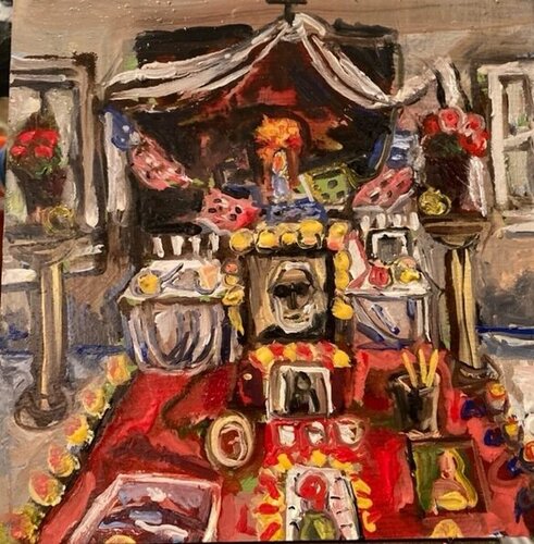 Altar for Father McNally van Marta Sánchez, Schilderij te koop op Singulart