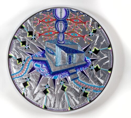 Viaje al Paraiso VII van Nicolas Leiva, Schilderij te koop op Singulart